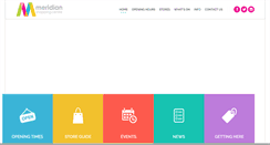 Desktop Screenshot of meridianshoppingcentre.com